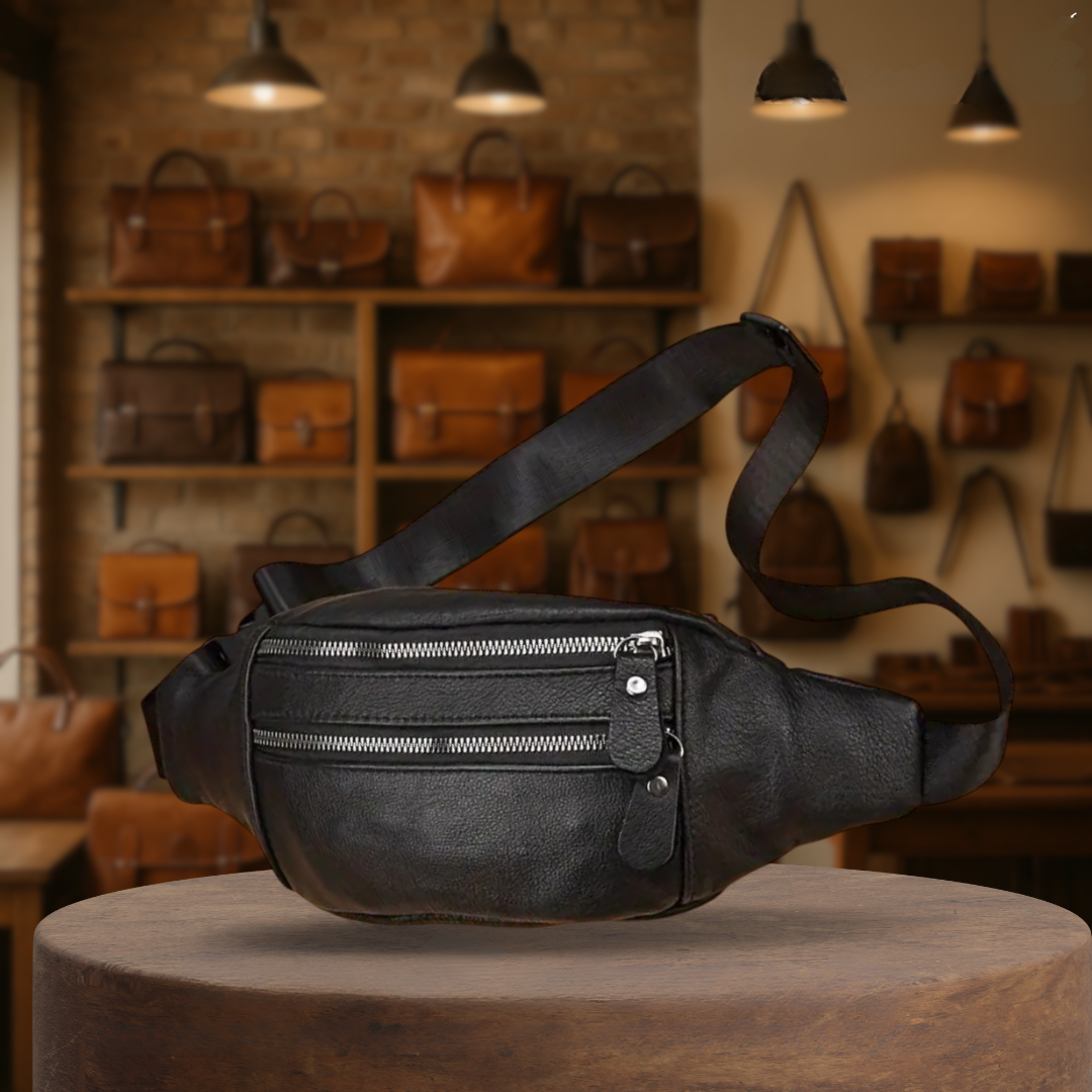 Kai | Leather Waist Bag