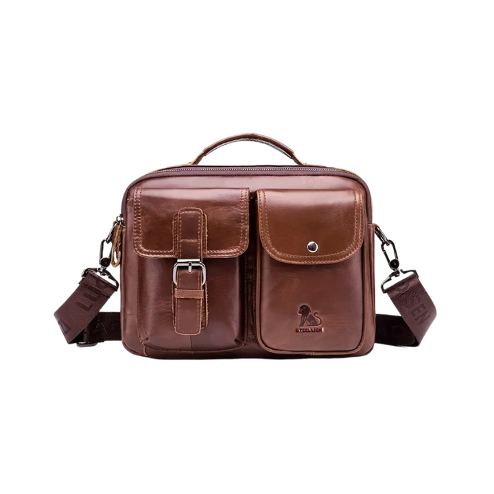 Luca | Leather Messenger Bag