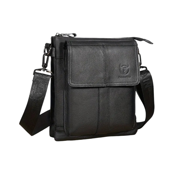 Luca | Classic Leather Messenger Bag