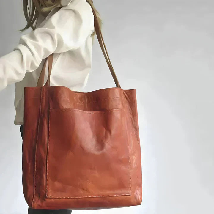 Olivia | Leather Tote Bag