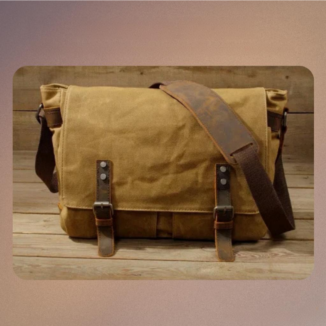Zane | Vintage Messenger Bag