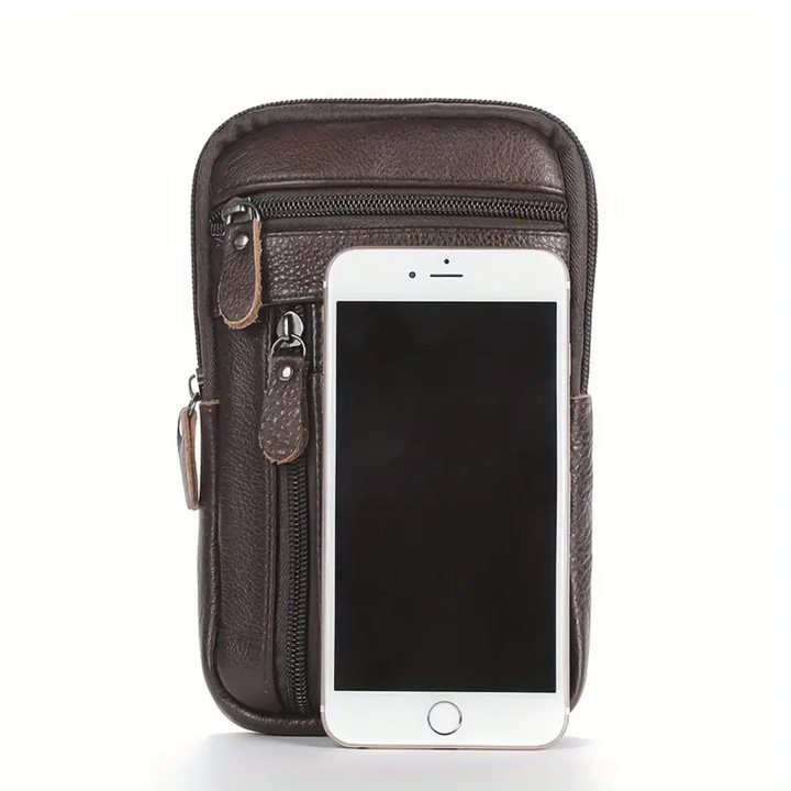 Ethan | Leather Phone Pouch