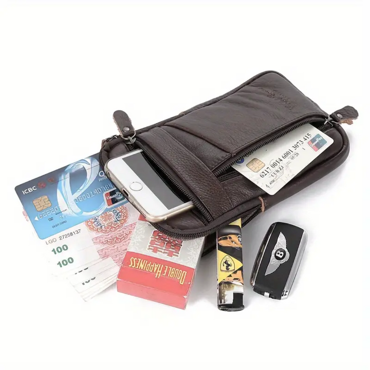 Ethan | Leather Phone Pouch
