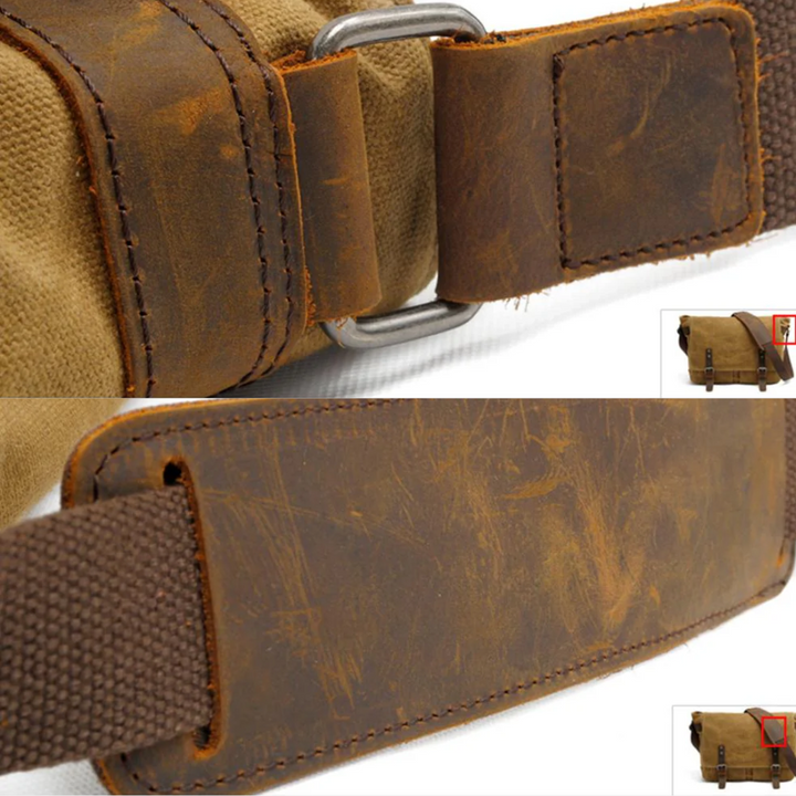 Zane | Vintage Messenger Bag