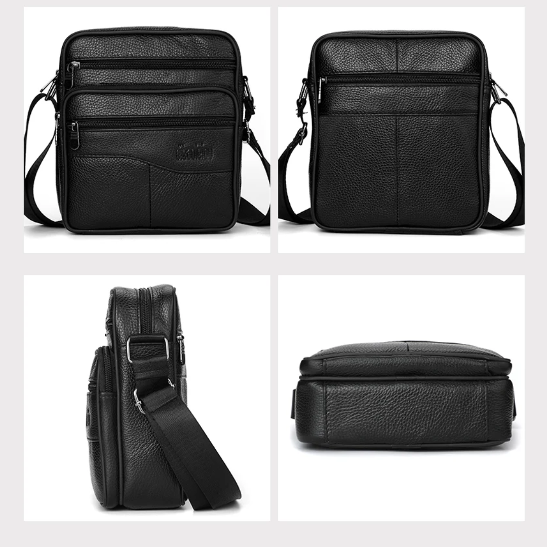 James | Leather Crossbody Bag