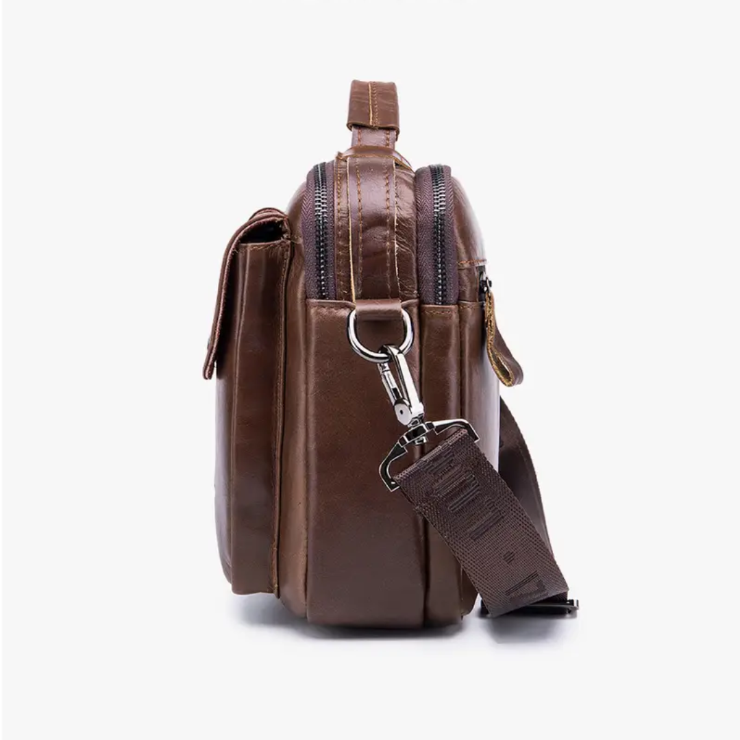 Luca | Leather Messenger Bag