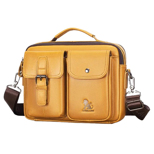 Luca | Leather Messenger Bag